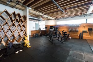 Completed gym construction project by Alta