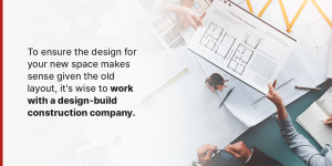 work with a design-build construction company