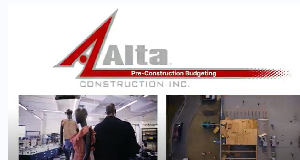 Alta construction pre- construction budgeting services video thumbnail