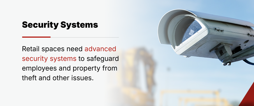 Security tenant improvement construction